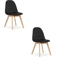 Leobert Chaise Valora BORA x2 | Paire de chaises fonctionnelles pour chaque pièce