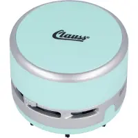 Westcott 2Clean Aspirateur de table Mint | Mini aspirateur comme gadget de bureau | Idéal pour le bureau, la maison ou la voiture | 2 x piles AA (non incluses) | Facile à nettoyer | CL-50002 00