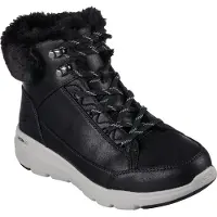 SKECHERS Glacial Ultra - Cozyly - Noir Synthétique Taille : 36 Normal