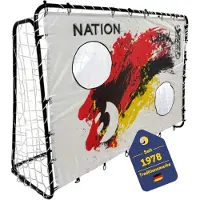 Best Sporting Panneau de tir « Nation D » avec 2 ouvertures de tir, 193 x 150 cm - SANS BUT