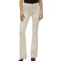 Vero Moda Flash Flared Jeans Beige S / 32 Femme