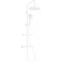 Mexen KT05 kit de douche en saillie avec pomme de douche et mitigeur thermostatique, blanc - 771500593-20