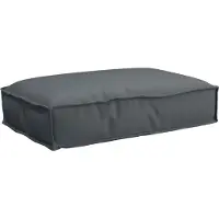 vidaXL Coussin pour assise de palette Anthracite 60 x 40 x 8 cm