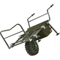 JRC Cocoon Wide Wheel Carpfishing Barrow Vert