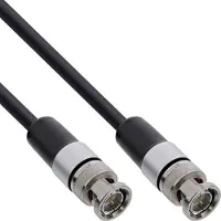 InLine Câble vidéo BNC, 12G-SDI, 4K 60 Hz, 75 ohms, 7,5 m