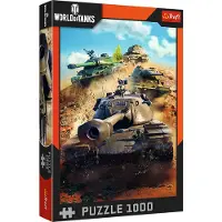 Trefl Puzzle 1000 - World of Tanks (1000 pièces)