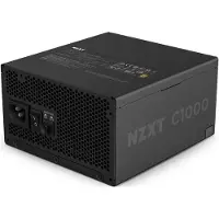 NZXT C1000 Atx 3.1 1000w 80+ Gold Modular Power Supply Noir One Size / EU Plug 220V