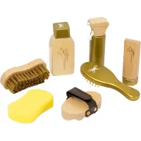 ByAstrup Hobby Horse Kit de soins pour chevaux en bois