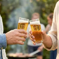 Yoursurprise Verres à bière miniatures gravés - 2 pièces