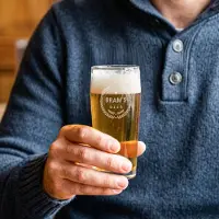 Yoursurprise Verres à bière miniatures gravés - 1 pièce