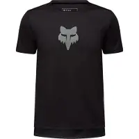 FOX Garçons, Maillot de cyclisme, Yth Ranger SS Jersey Head (140, 146), Noir, 146, 140