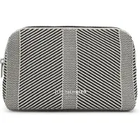 Ilse jacobsen Trousse de maquillage 'Knitty02' noir / blanc cassé