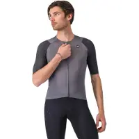 Castelli Maillot Aero Race 8S Gris Noir, Taille S