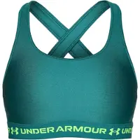 Under Armour Crossback Medium Impact Sports Bra Vert XS Femme