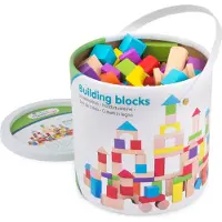 Woet - 10812 - baril de cubes - 100 pièces