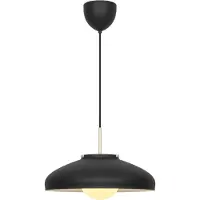 DFTP Suspension by Nordlux, Latif, dimmable, Noir, Salle à manger, Métal, Scandinave