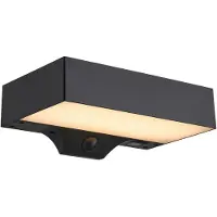 Nordlux Applique solaire Monay rectangle noir