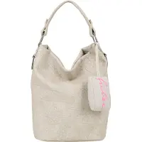 Fritzi aus Preußen sac à épaule Ella Hobo Matta White Sand beige