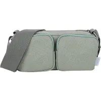 Fritzi aus Preußen sac à épaule bandoulière Donny Crossover Bag Long Canvas Jade gris-vert