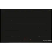 Bosch Table de cuisson induction 80cm 4 feux 7400w noir - - PXY83KHC1E -