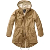 Brandit Parka 'Marsh Lake' de pour dames, camel