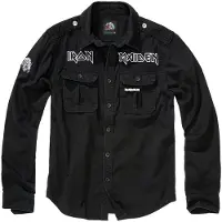 Brandit Iron Maiden Vintage Eddy Long Sleeve T-shirt Noir M Homme