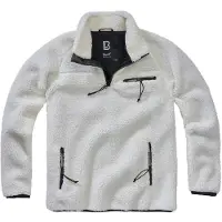 Brandit Teddy Troyer Jacket Blanc 5XL Homme
