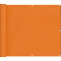 vidaXL Brise-vue pour balcon Orange 100 x 700 cm Tissu Oxford