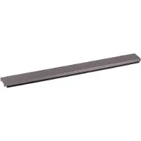 Lucide Couverture ferroviaire monophasée Linial 50 cm chrome noir mat