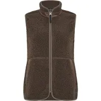 Didriksons Gilet 'Siv' chocolat