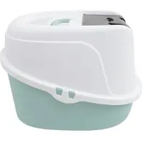 M PETS Bac à litière - Mpets - ECO TIMA - M - Vert eau