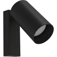 Lyora Lampe de chevet noire Mono