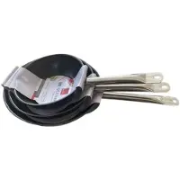 Baumalu Poêle Acier inoxydable Ø 20 cm Ø 28 cm