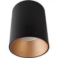 Nowodvorski Lighting Spot noire Eye 8,9 cm avec de l'or