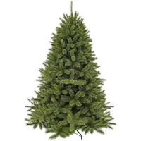Triumph tree Triumphbaumwald geförderter künstlicher Weihnachtsbaum - H155 x roh 119 cm - Grün
