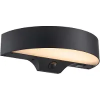 Nordlux Applique solaire Monay rond noir