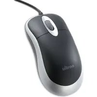 Ultron UM-100 (Filaire), Souris, Argent, Noir