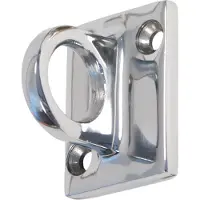 Security Plus Support mural classique pour système de barrière, chrome, longueur : 400 mm