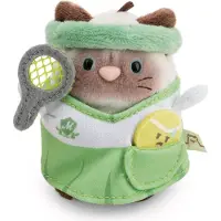 Nici Chat siamois Siamy avec costume de tennis mymochi 8 cm