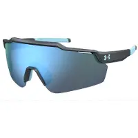 Under Armour Lunettes de soleil UA LEVELUP gris métallisé 99/1/125 pour homme