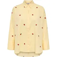 ONLY Chemisier 'ONLNew Lina Grace' jaune / vert / rouge
