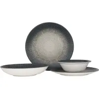 Bonna Set de vaisselle - Arctic - 24 pièces - 6 personnes - Porcelaine