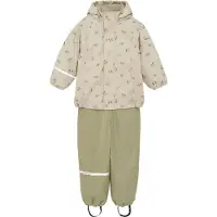 CeLaVi Vêtements de Pluie av. Bretelles/Polaire - Recycler PU - - - 70 - Vêtements de Pluie