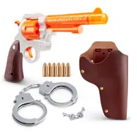 Zuru Pistolet à 6 Fléchettes X-shot Wild West Avec Lumières Et Sons 14.9x27.5x5.6 Cm