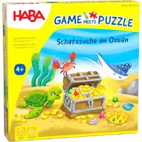 Haba Jeu avec puzzle - Chasse au trésor dans l'océan