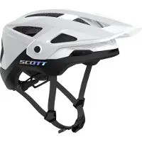 SCOTT - Casque de VTT - Helmet Stego Plus (Ce) White Glossy/Black - Taille S - Blanc