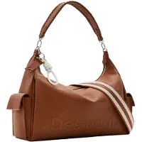 Desigual Femme Sac à main Half Logo 24 Brasilia cuero west