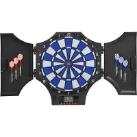 SPORTNOW : Tableau électronique de fléchettes, comprenant 6 fléchettes et 6 pointes de rechange