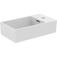 Ideal standard IDS Lave-mains EXTRA bonde droite 1 HL 450x250x150mm blanc (250 mm, 450 mm)