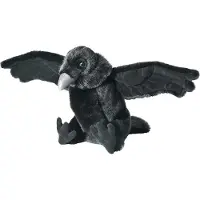 Wild republic - Peluche - Cuddlekins - Corbeau